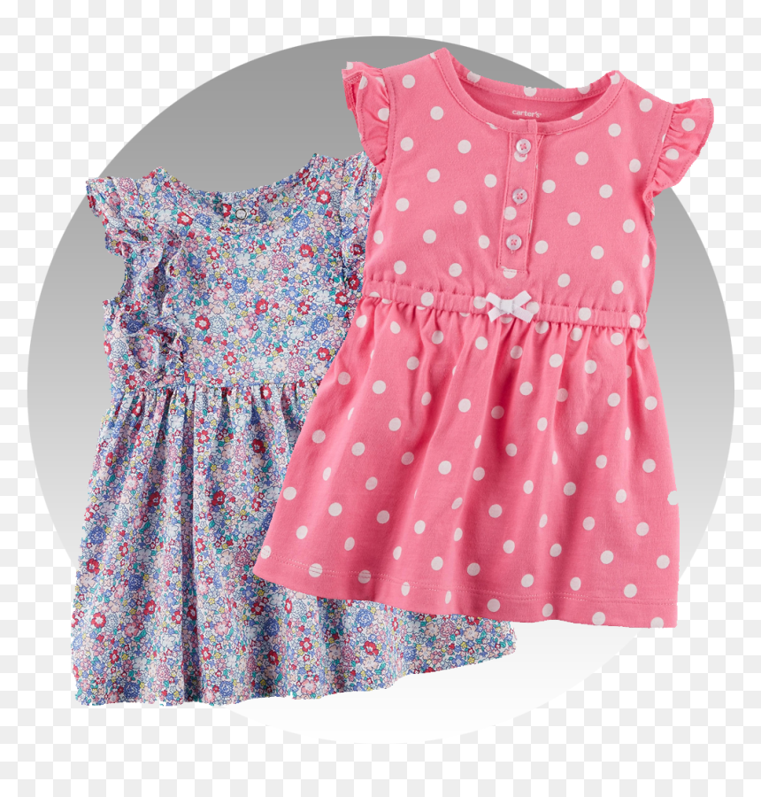 Dress , Png Download - Polka Dot, Transparent Png - kids dress png