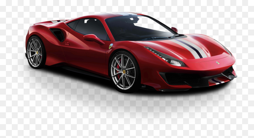 Transparent Futuristic Car Png - Ferrari 488 Pista Png, Png Download - ferrari car png
