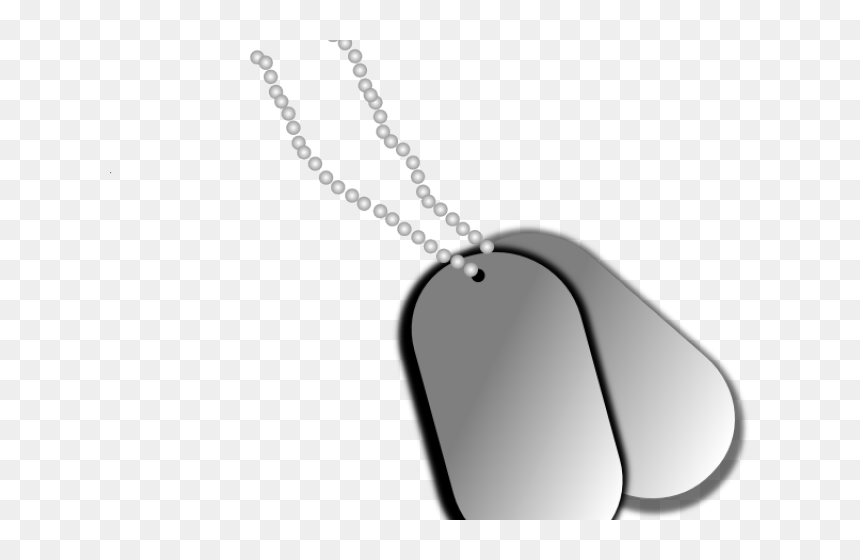 Military Clipart Dog Tag - Mouse, HD Png Download - dog chain png