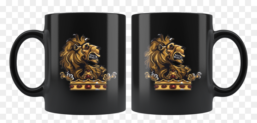 The Angry Lion King Mug Drinkware - Lion, HD Png Download - angry lion png images
