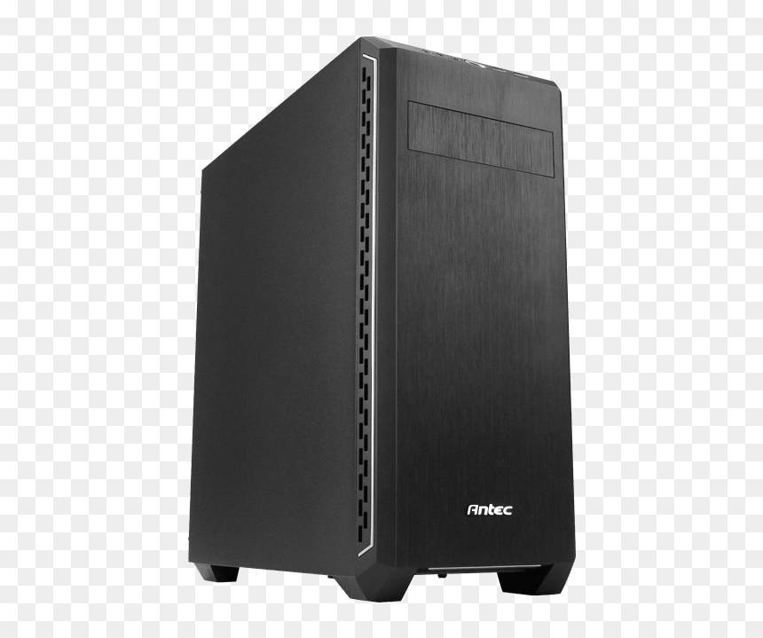 Amd B450 Silent Desktop Pc - Obudowa Antec, HD Png Download - desktop pc png