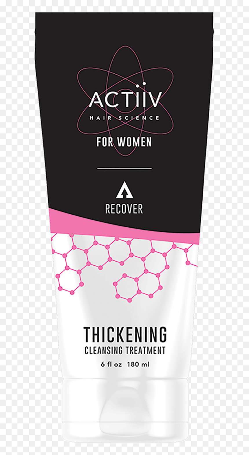 Recover Thickening Cleansing Treatment For Women - Actiiv Hair, HD Png Download - ladies hair png