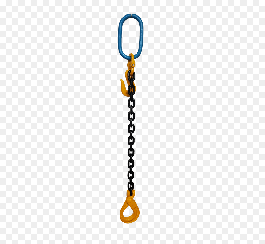 Yoke Grade 8 7mm Single Leg - Chain, HD Png Download - dog chain png