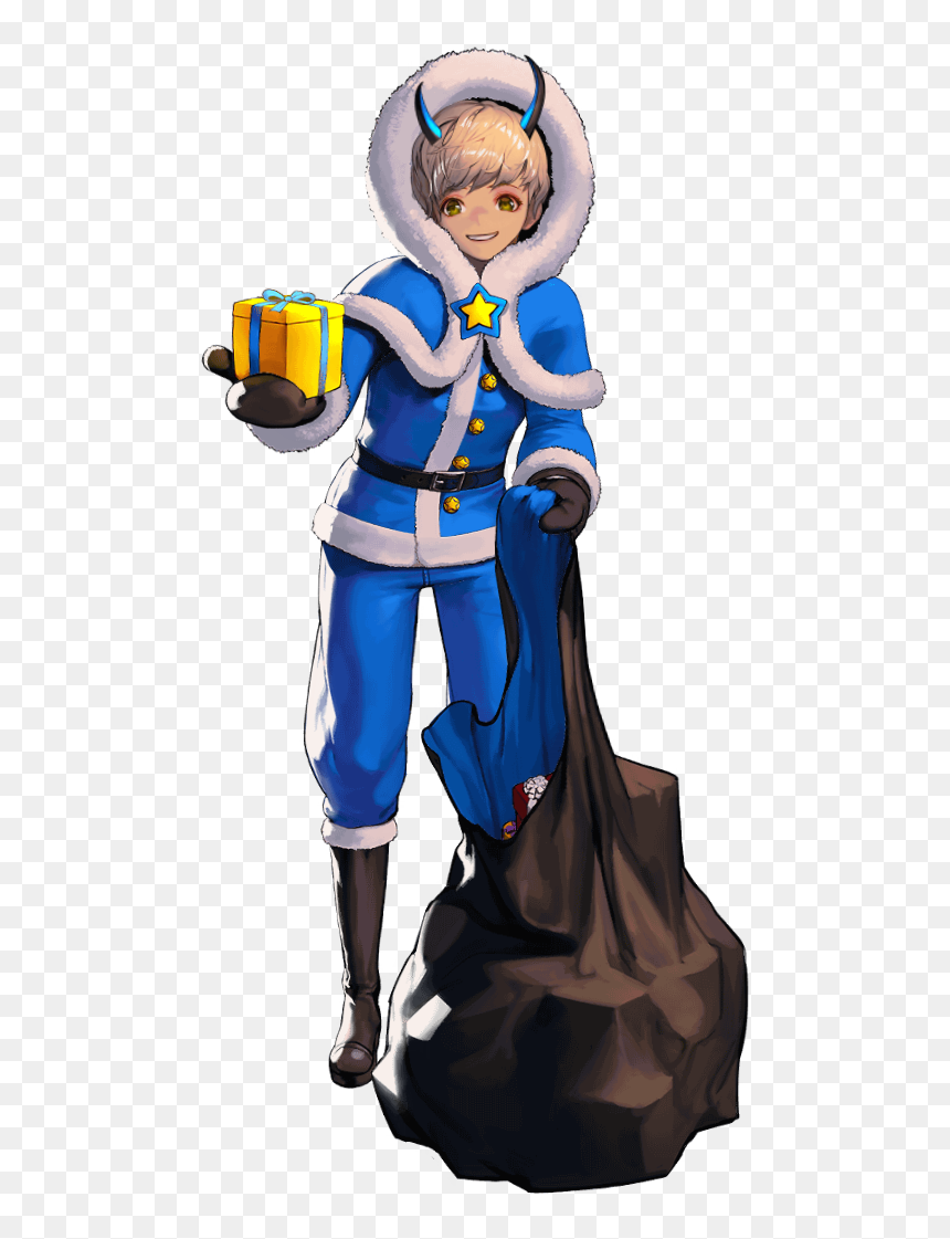 Destiny Child Global - Cartoon, HD Png Download - flying santa claus png