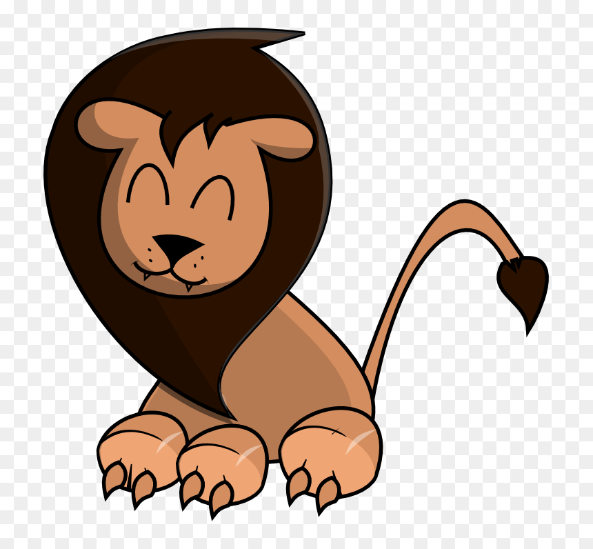 Image Of Lion Clipart - Cartoon Animals Png Transparent, Png Download - angry lion png images