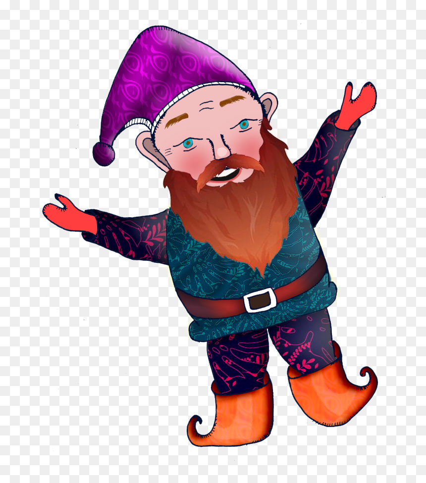 Gnomo - Cartoon, HD Png Download - suit png for photoshop