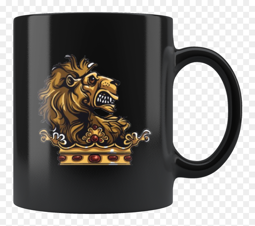 The Angry Lion King Mug 11 Oz Drinkware - You Can Just Supercalifuckilistic Kissmyassadocious, HD Png Download - angry lion png images
