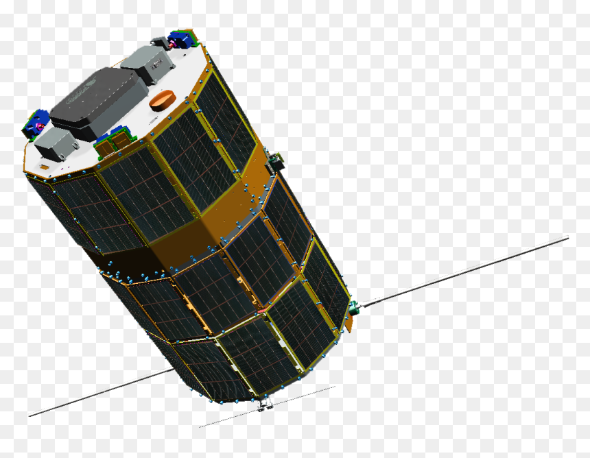 Npsat-1 Cad Render - Satellite, HD Png Download - satellite images png