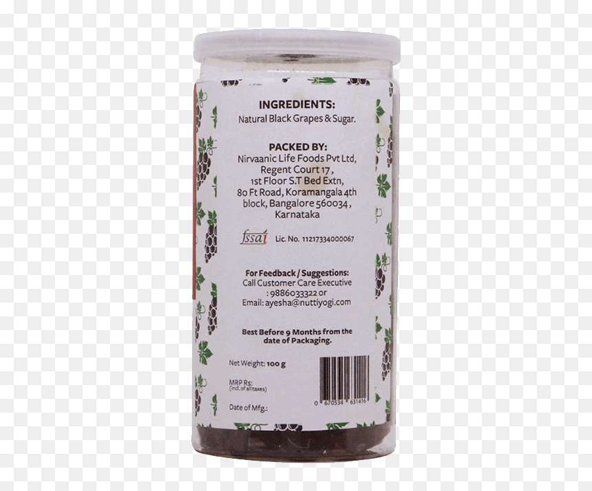 Health Shake, HD Png Download - black grapes png