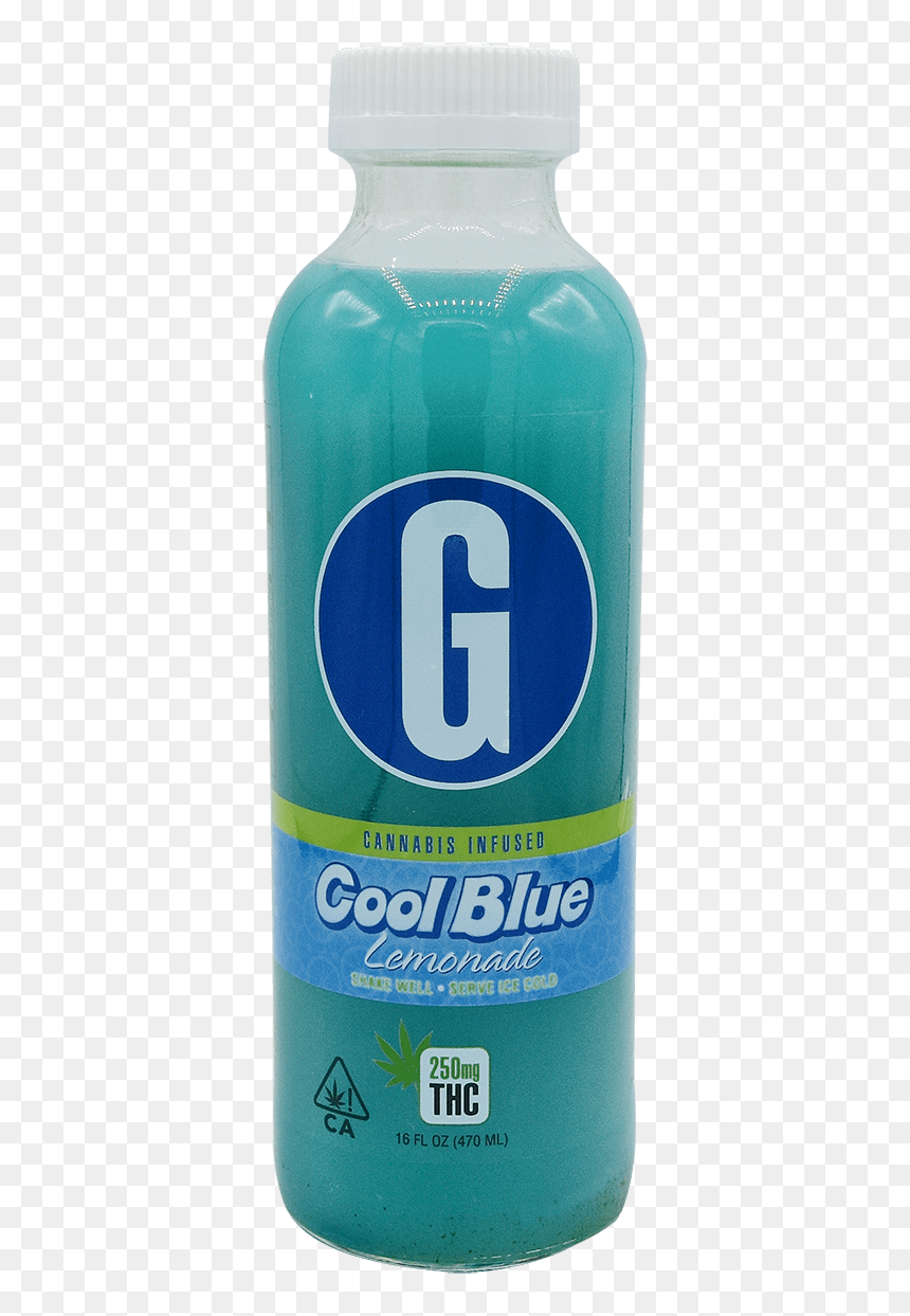 Cool Blue Cannabis Infused Lemonade, HD Png Download - cool drinks images png