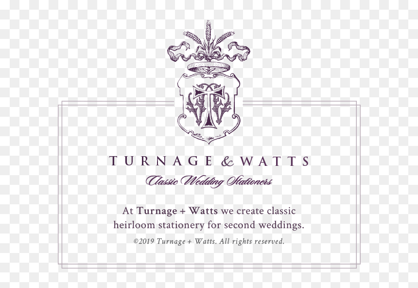 Turnage Wattsfooter - Crest, HD Png Download - wedding symbol png