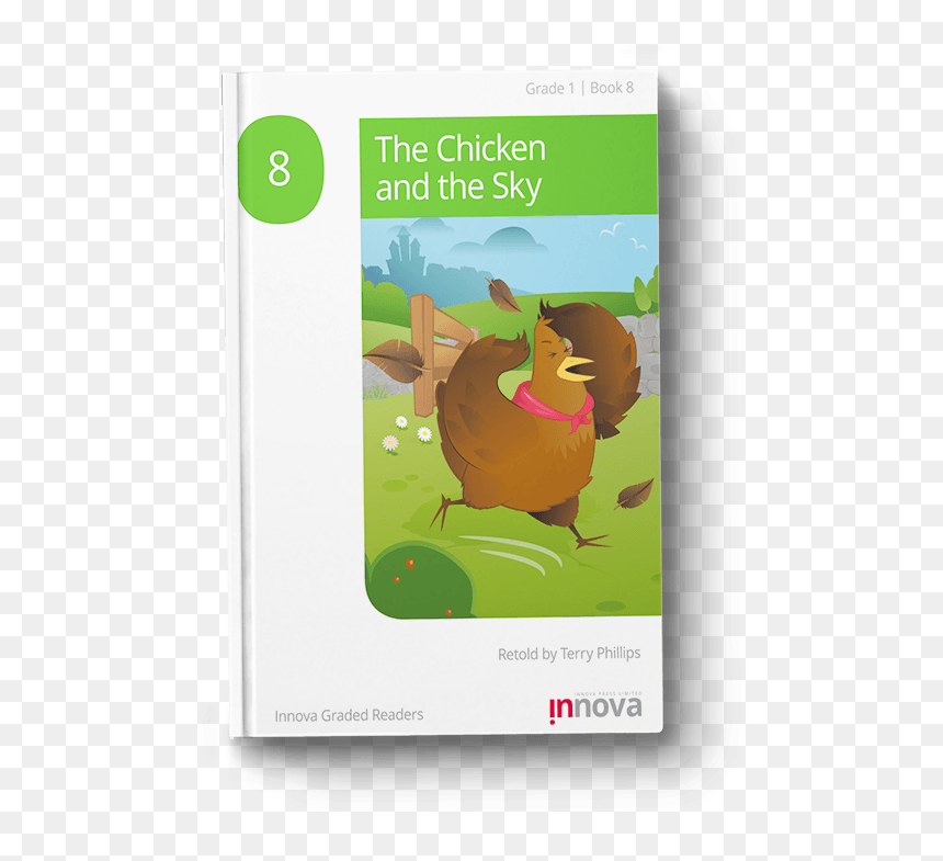 Innova Press The Chicken And The Sky Cover, Cartoon - Class 1 Reading Book Ghana, HD Png Download - innova png images