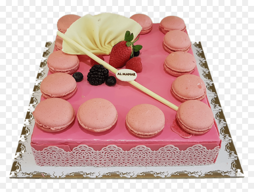 Transparent Strawberry Cake Png - Macaroon, Png Download - cake png image