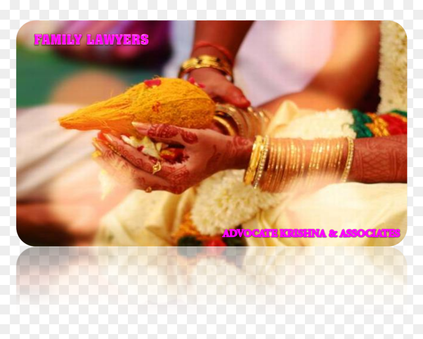 Do You Register The Hindu Marriage Where The Parties - Tamil Nadu Wedding Bangles, HD Png Download - hindu marriage png