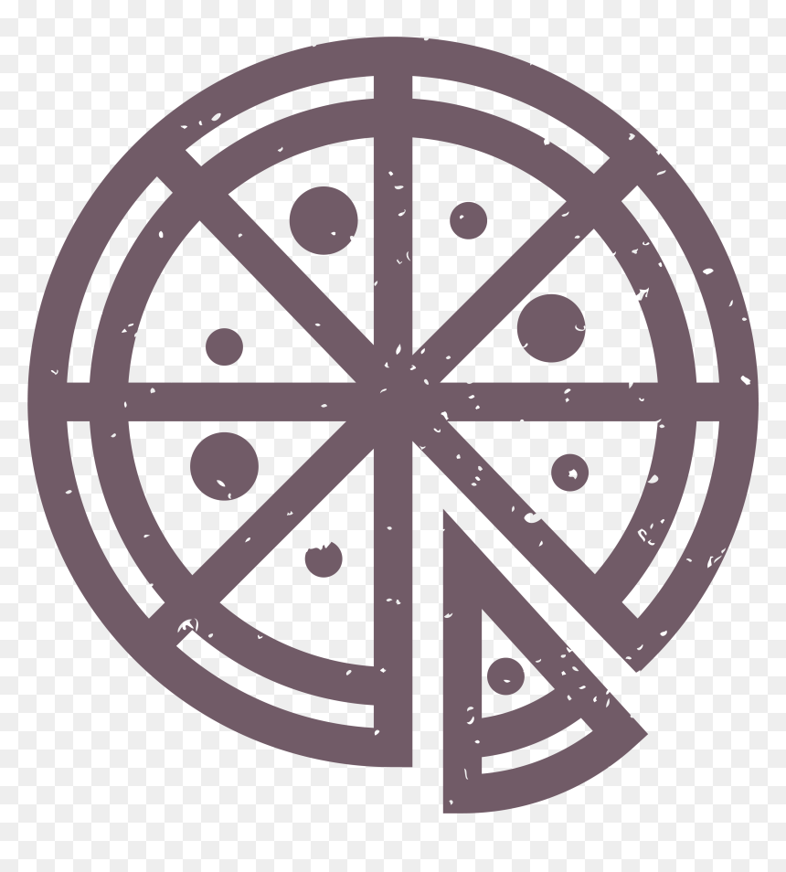 Ship Steering Wheel Logo Png, Transparent Png - pizza png image