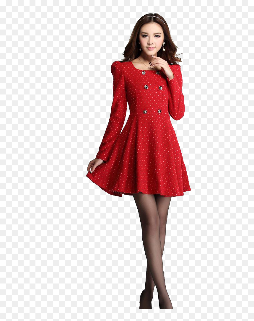 Thumb Image - Dress, HD Png Download - ladies dress png