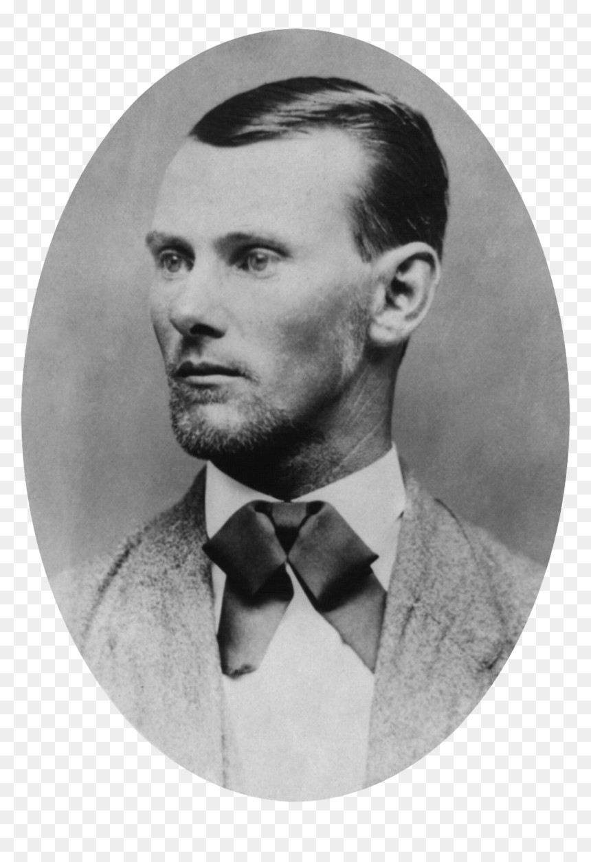 Jesse James Portrait - Jesse James, HD Png Download - suit png for photoshop