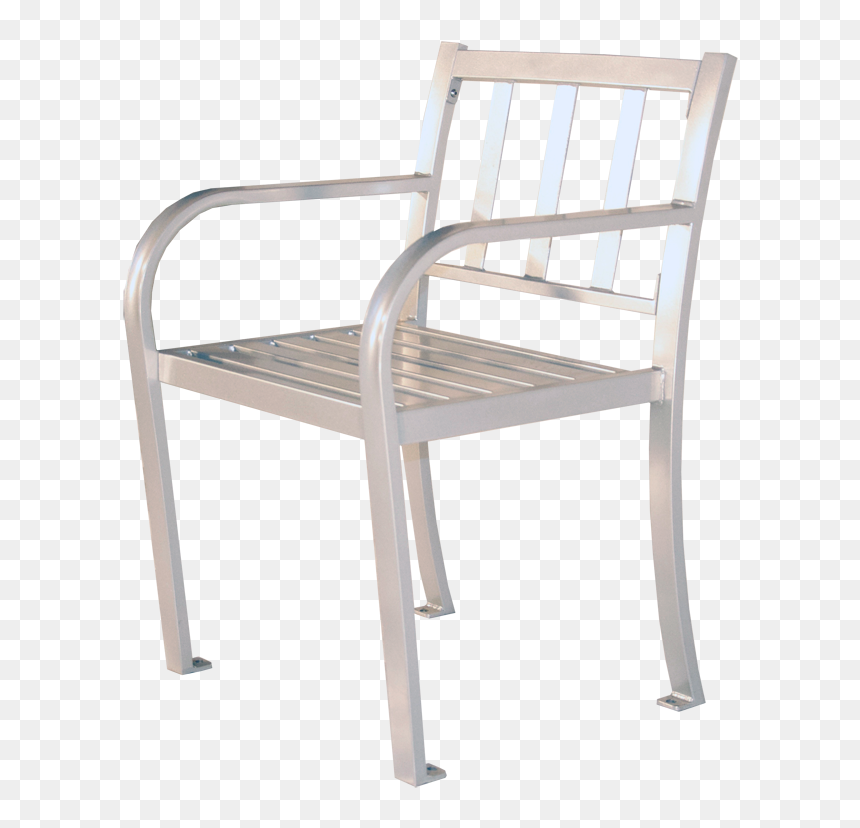 Bateman Single Seat Park Bench - Chair, HD Png Download - park chair png