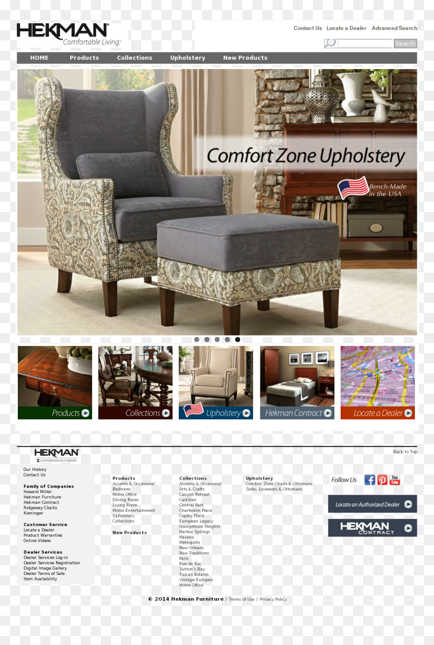 Park Chair Png , Png Download - Hekman Furniture, Transparent Png - park chair png