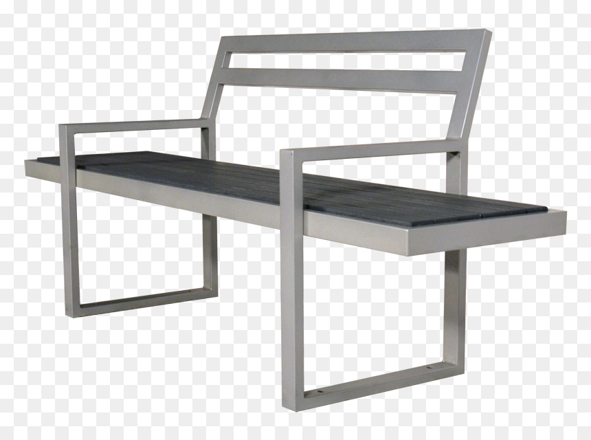Skyline Park Bench - Outdoor Bench, HD Png Download - park chair png