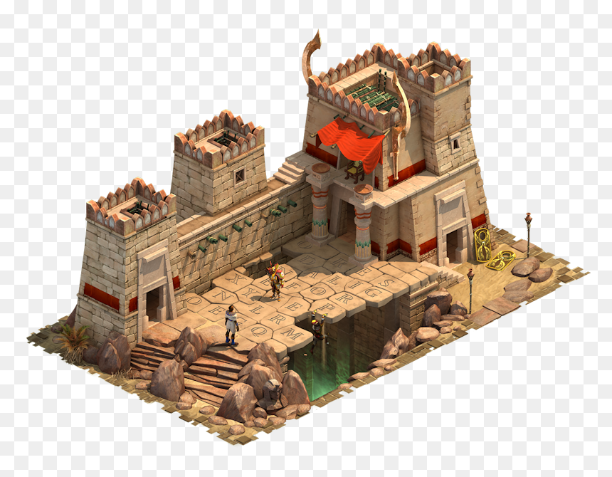 Castle, HD Png Download - hindu temple png