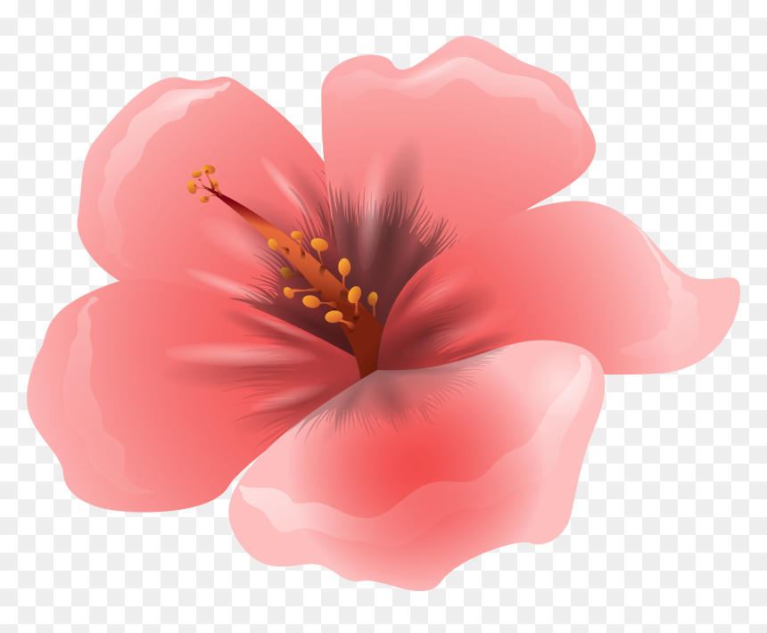 Pink Clipart Flowers Png - Pink Flowers Clipart Png, Transparent Png - flower in png