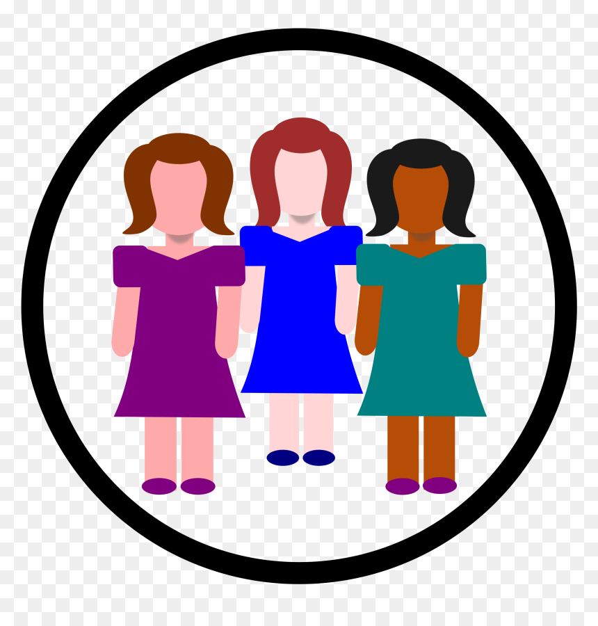Communication,girl,dress - Women Art Clip Png, Transparent Png - ladies dress png