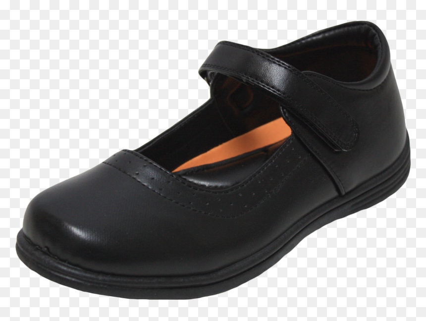 Girls School Shoes Black - School Shoes Png, Transparent Png - school shoes png