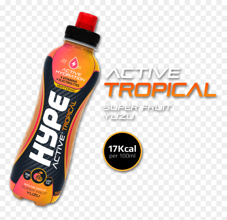 Hype Active Tropical - Energy Drink, HD Png Download - cool drinks images png