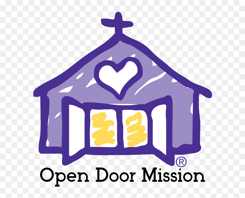 Open Door Mission Logo - Open Door Mission Omaha, HD Png Download - mission images png