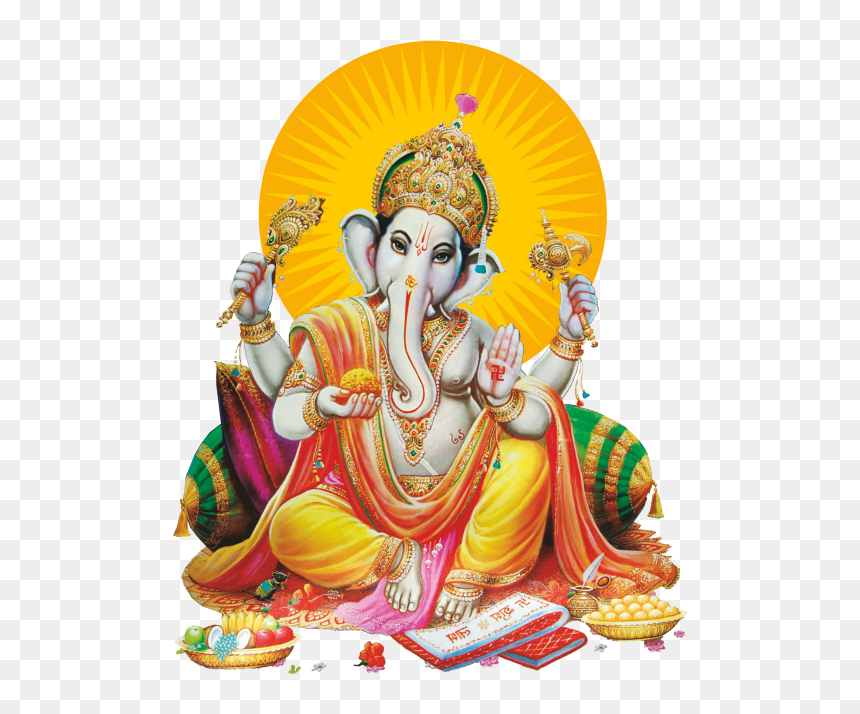 Transparent Ganesha Sri Hinduism Religion For Dussehra - Religion, HD Png Download - hindu temple png
