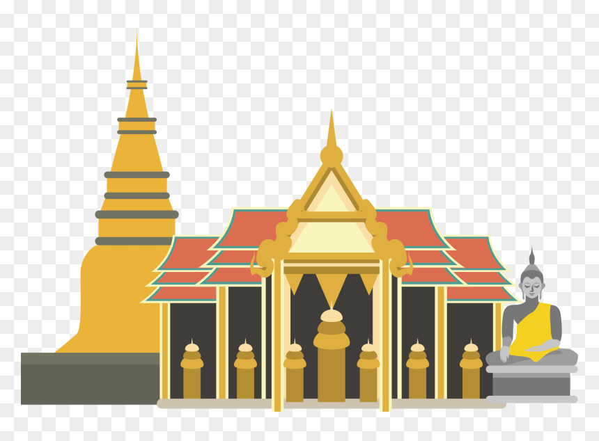 Temple Png Download Image - Hindu Temple Cartoon Png, Transparent Png - temple png images