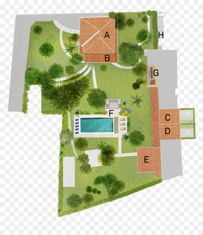 Transparent Anime Grass Png - Floor Plan, Png Download - grass plan png