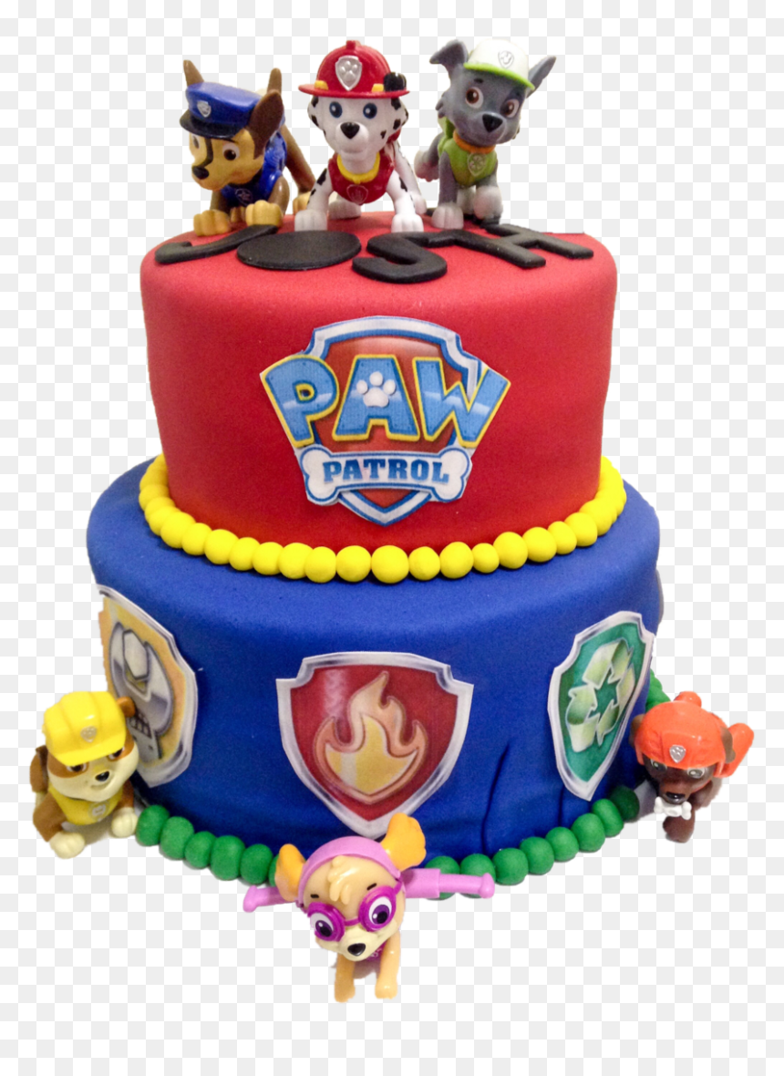 Paw Patrol Cake, HD Png Download - cake png hd