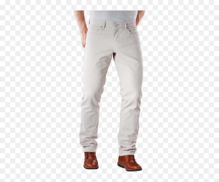 Brax Cadiz Pant Straight Fit Beige - Pocket, HD Png Download - jeans pant png