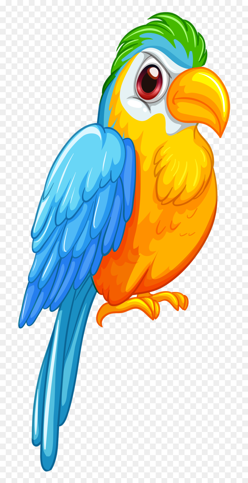 Foot Clipart Parrot - P For Parrot, HD Png Download - parrot png images