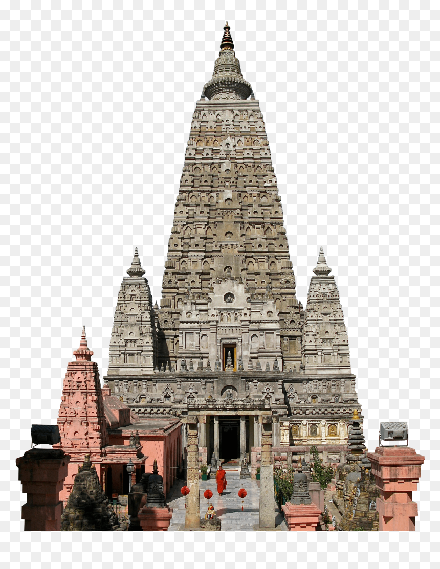 Mahabodhi Temple , Png Download - Mahabodhi Temple, Transparent Png - temple png images