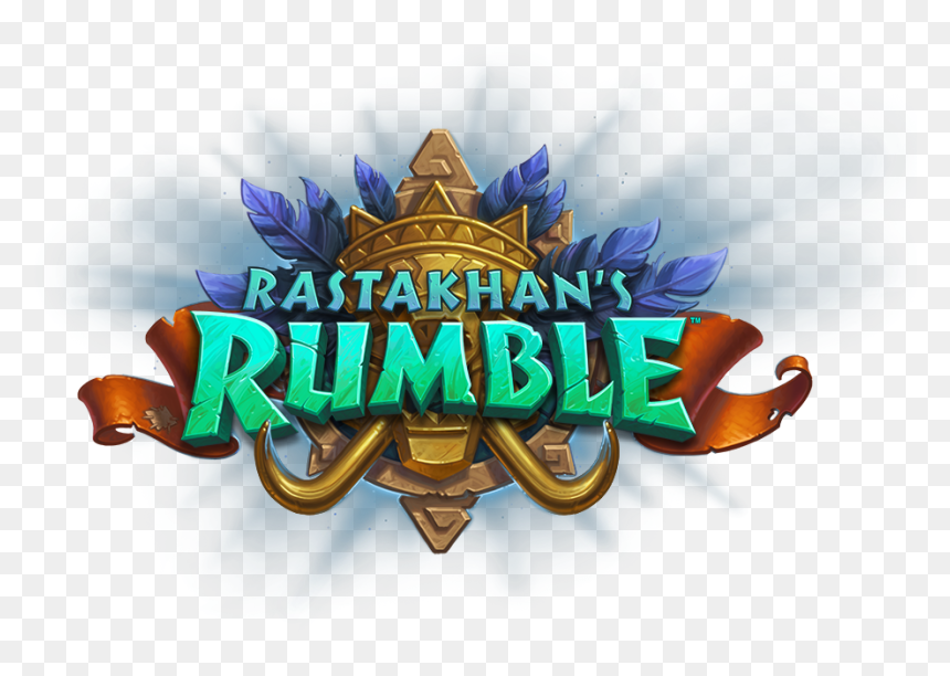 Rastakhan"s Rumble Logo - Graphic Design, HD Png Download - hearthstone logo png