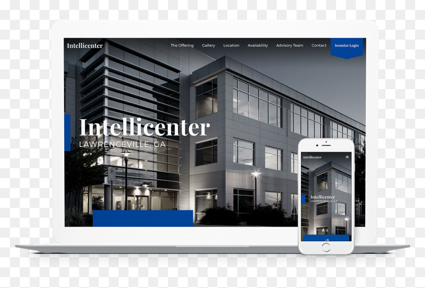 Commercial Real Estate Website Design - Commercial Real Estate Website, HD Png Download - real estate images png