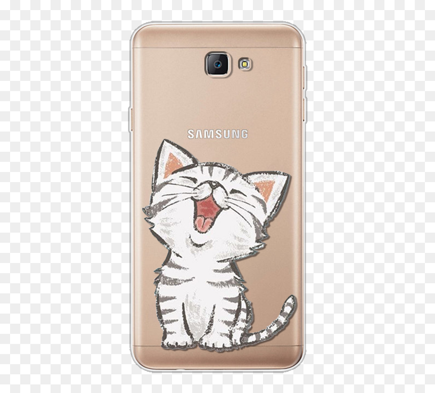 Samsung Galaxy J4 Plus Case Cat, HD Png Download - samsung j7 png