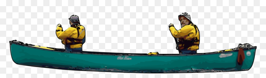 Free Clipart - 1001freedownloads - Com - Canoe With People Png, Transparent Png - canoe png