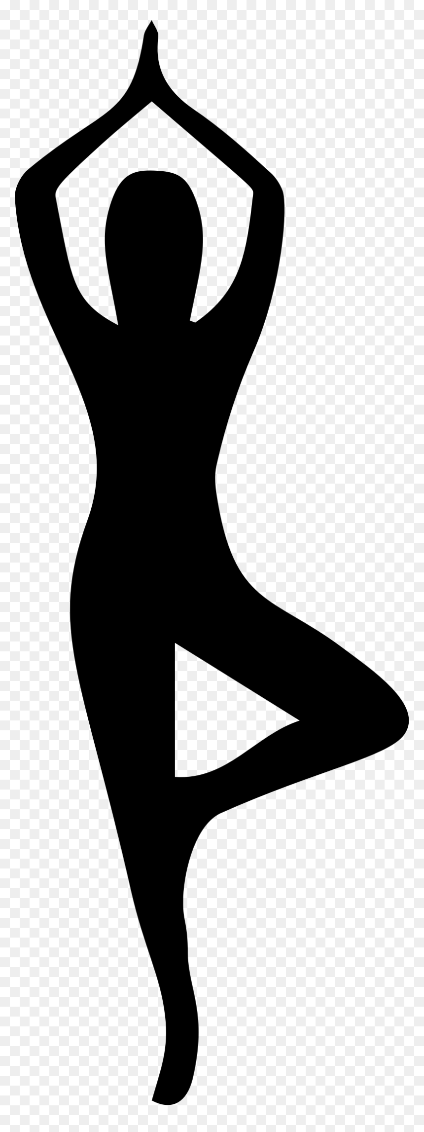 Exercise Female Fitness Girl - Yoga Clipart No Background, HD Png Download - yoga clipart png