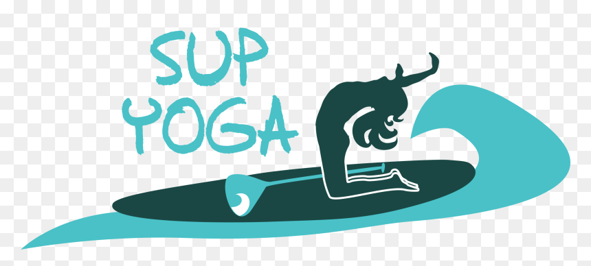Noosa Stand Up Paddle"s Highly Trained Instructors - Sup Yoga Clip Art, HD Png Download - yoga clipart png