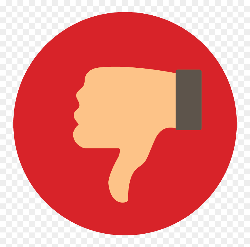 5 Reasons You May Hate Your Background Check Company - Red Thumb Down Transparent Background, HD Png Download - check.png