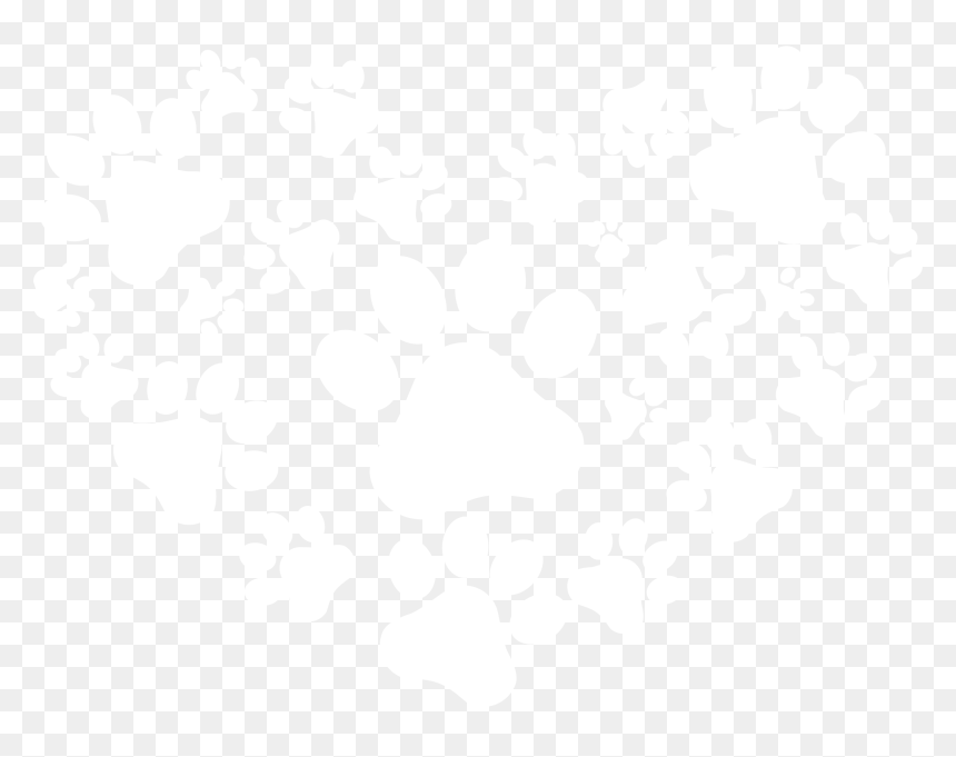 Transparent Dog Paw Heart Png - Circle, Png Download - paws png