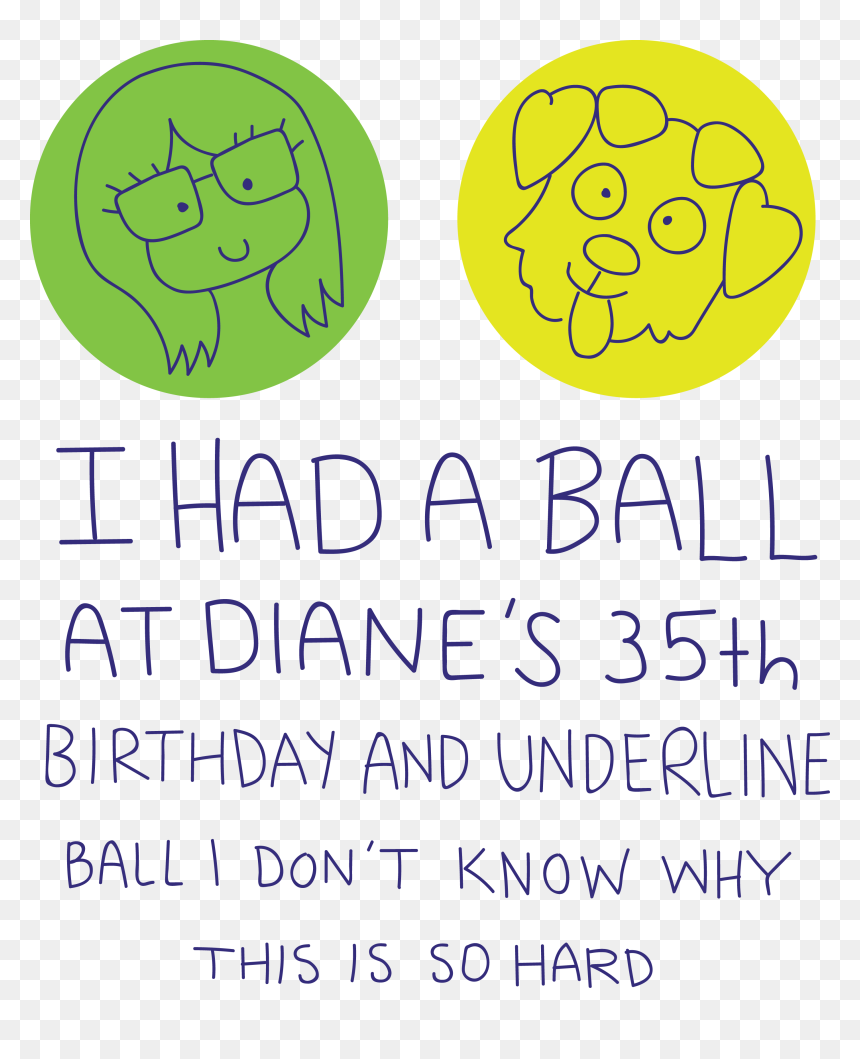 383 Kb Png - Had A Ball At Diane's 35th Birthday Party Shirt Png, Transparent Png - bojack horseman png