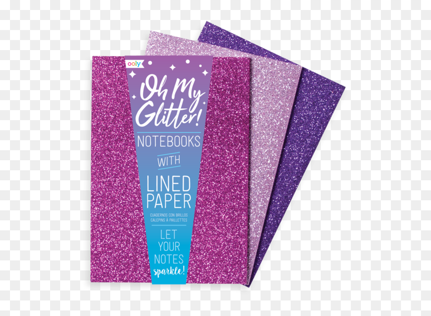 Oh My Glitter Pocket Notebooks - Oh My Glitter Notebooks, HD Png Download - note books png