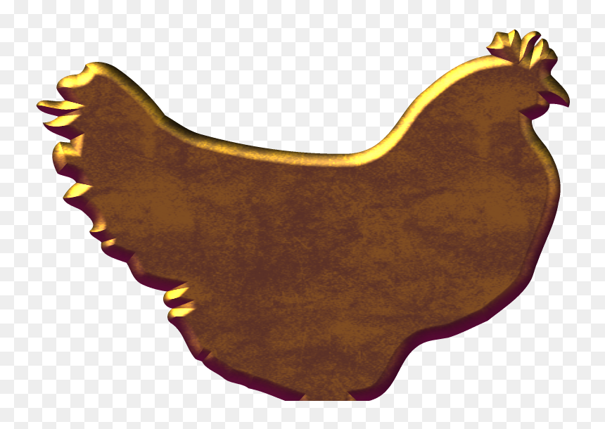 Galinha Transparente, HD Png Download - hen png images