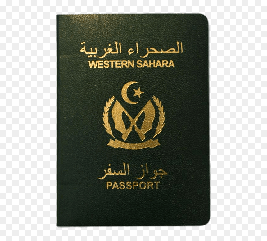 Passport Of Western Sahara - West Sahara Passport, HD Png Download - western png