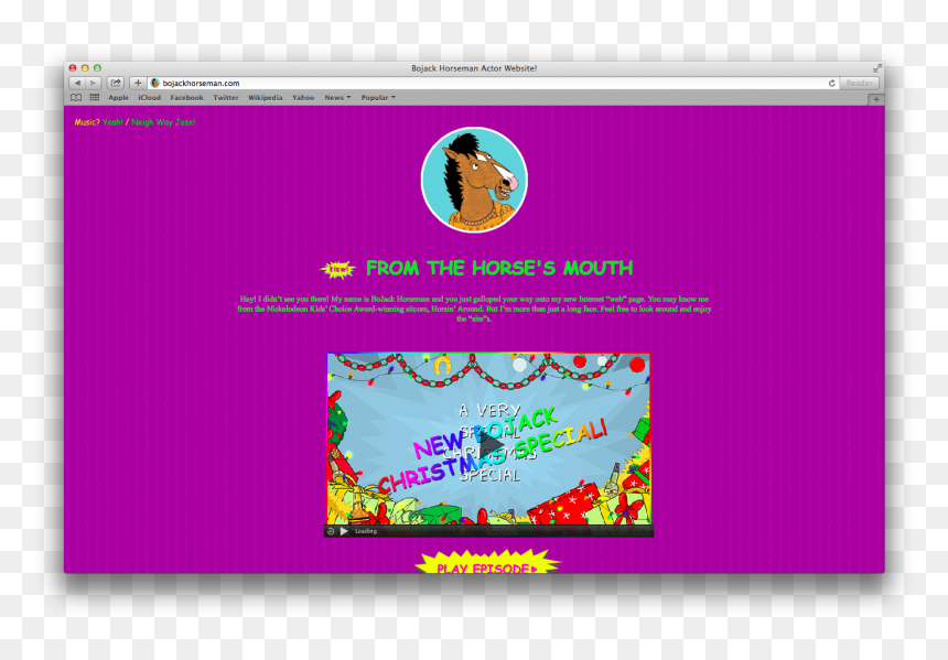 Screenshot, HD Png Download - bojack horseman png